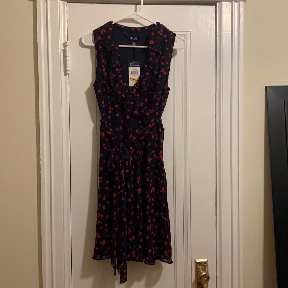 NWT Floral Chaps dress
